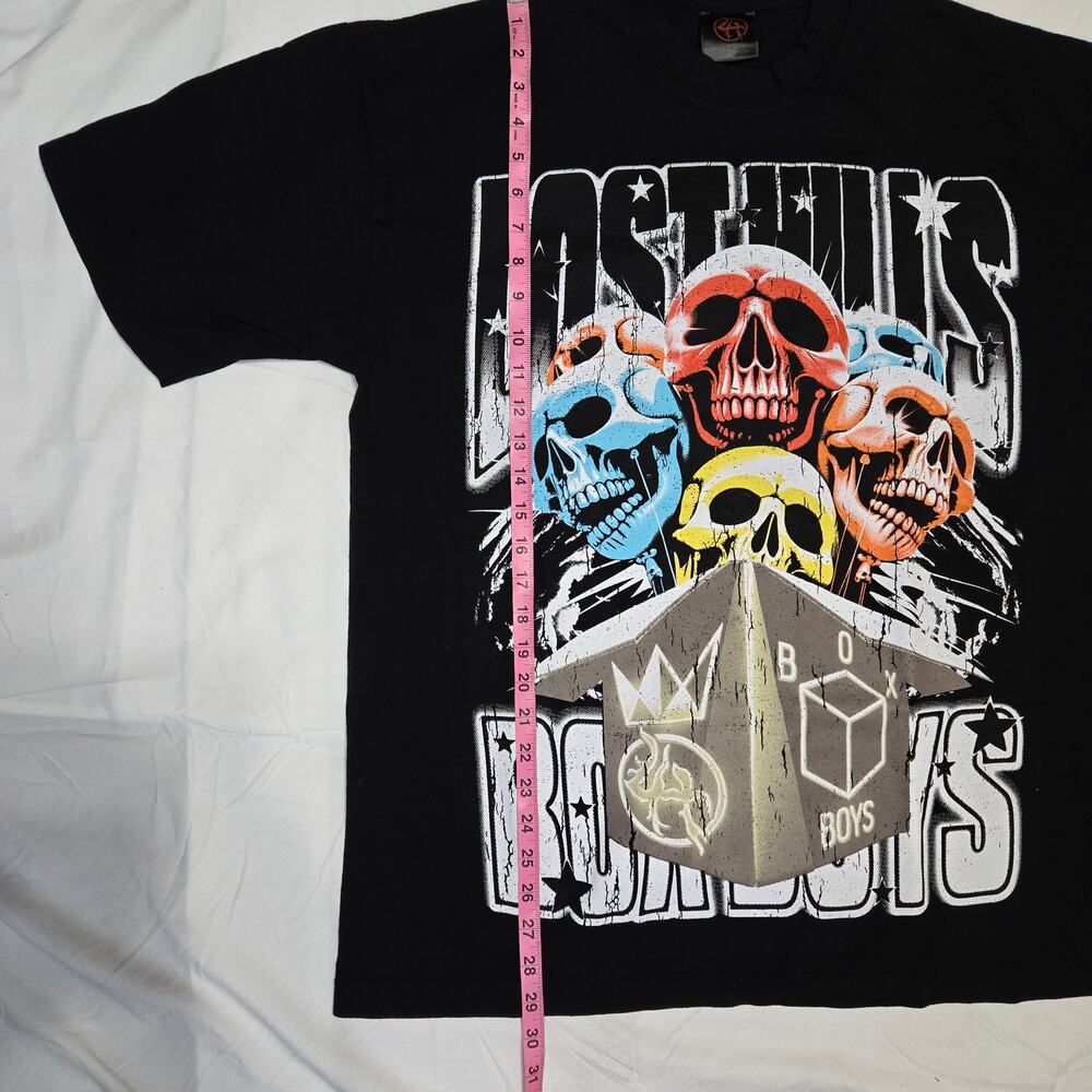 Lost Hills West Coast Cure Tour Skulls Tee Large RARE - Picture 7 of 11